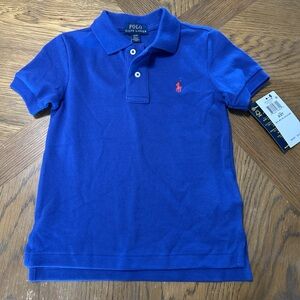 polo ralph lauren toddler boy 2/2T Polo Shirt Blue